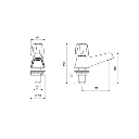 LLAVE FV LAVABO CAPRI (C2230/71 CR)