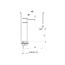 LLAVE INDIVIDUAL FV P/LAVABO DOMINIC (E226/85 CR)