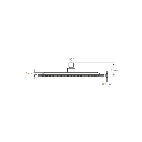 REGADERA REDONDA SLIM ABS 30 CM