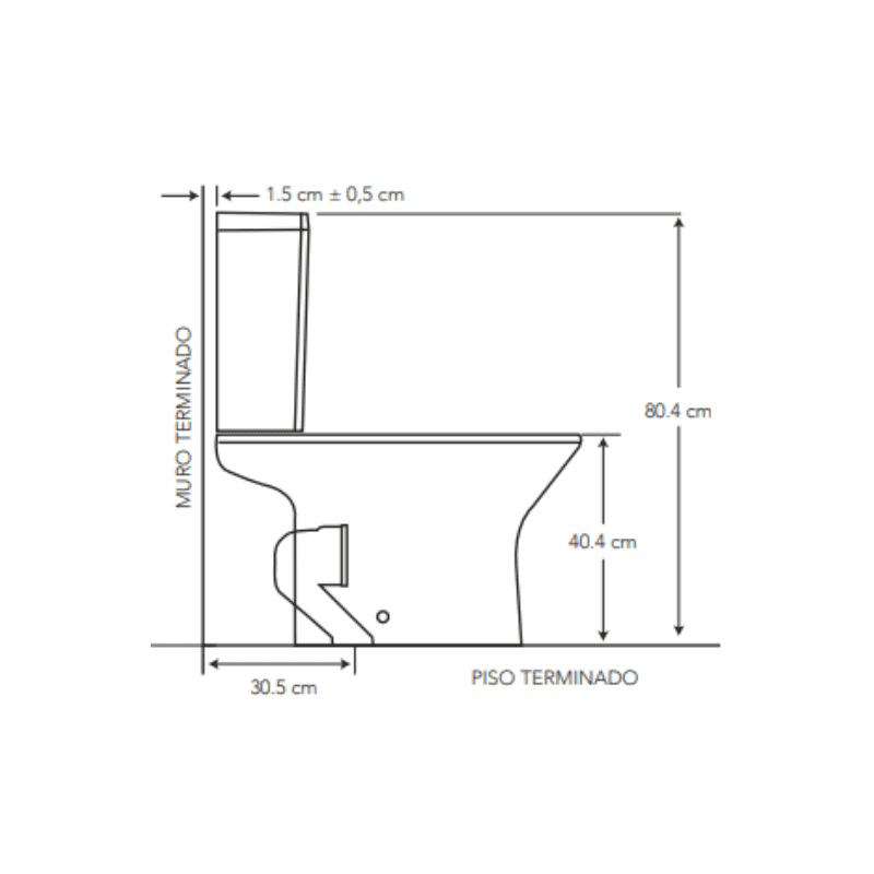 INODORO PARMA DUAL FLUSH BLANCO PISO (JSSI12731301CB)                           