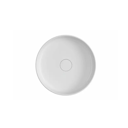 LAVABO CUBA REDONDA DE APOIO 40 CM-BRANCO (L.12040.17)                          