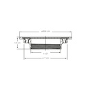 BL REJILLA DE PISO INOXIDABLE 2" CROMO (SZ0020114021BO)                         