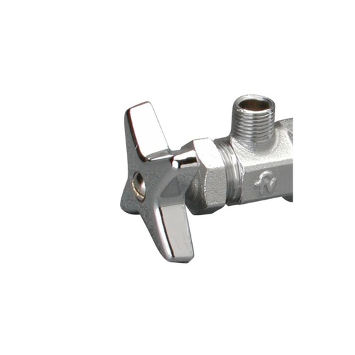 LLAVE FV ANGULAR METALICA CON NEPLO INCLUIDO (E269.01 DH CR)