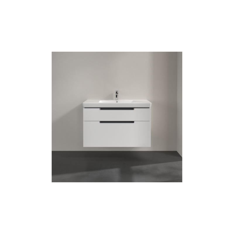 GABINETE DE BAÑO CAT BLANCO CON ESPEJO 600X460X520 DKT-BCS-001