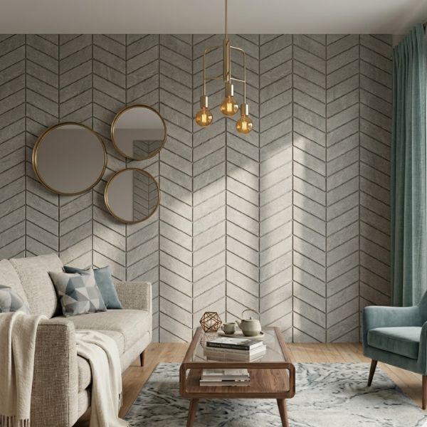 MOSAICO CENEFART FLECHA WHITE (30X30) (timeless)