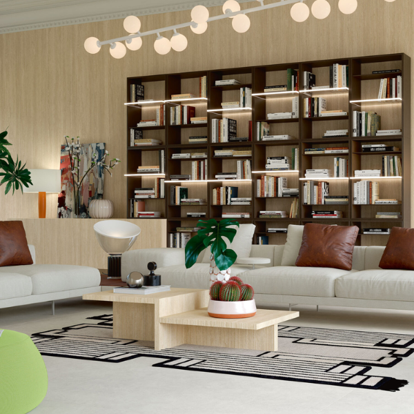 PORC XXL LAM HADO TRAVERTINO BIANCO BOCC B014F C1 5MM (100*300) 3.00 M2