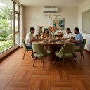 CERAMICA CSL MADERA CUMARU MIEL C1 (45*45) 2.29 M2