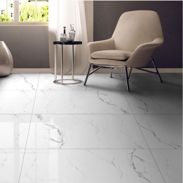 PORCELANATO ECU CALACATA BRILLANTE RECT TER (60*120) 2.16 M2