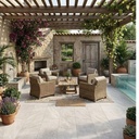 PORCELANATO BENAD MAGNA BETONHOME PEARL RECT (30*90) 1.08 (AB)
