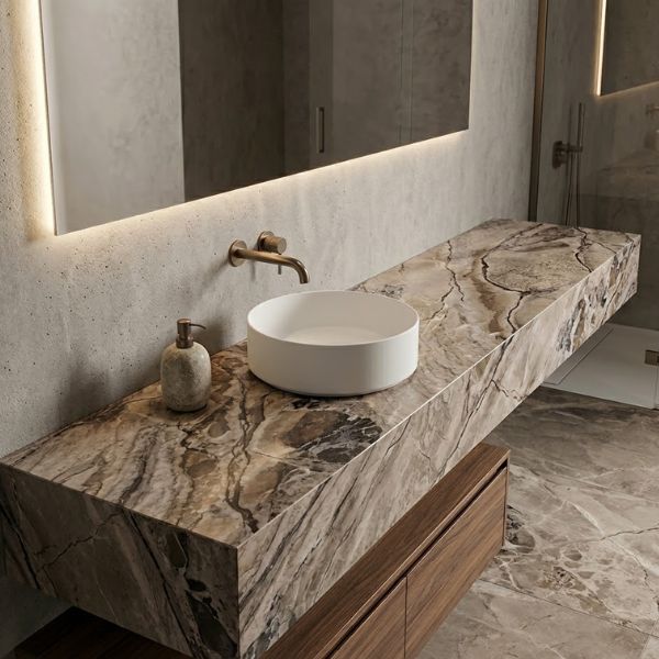 PORCELANATO TREN ILLUSION BRONZE C1 HG (80*240) 1.92 MT2