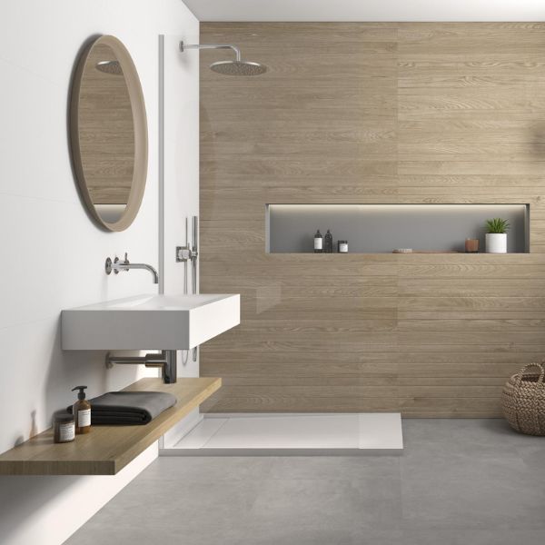 CERAMICA PAM TRIPOLI MATE SNOW (30*90) 1.35 M2 (NJ1)