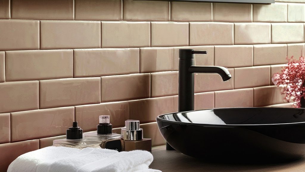 CERAMICA CERAL COLOR SOFT PINK C1 (7.5*25) 1.01 M2