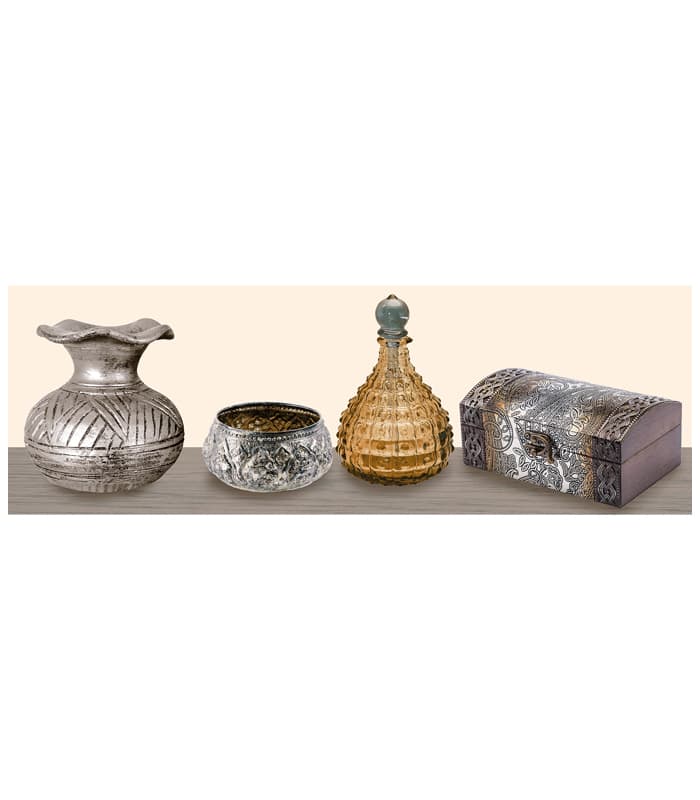 CENEFA GRA EGIPTO 20X60 PLATA
