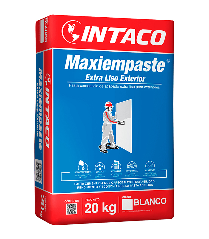 INT MAXIEMPASTE EXTER BLANCO 20KG