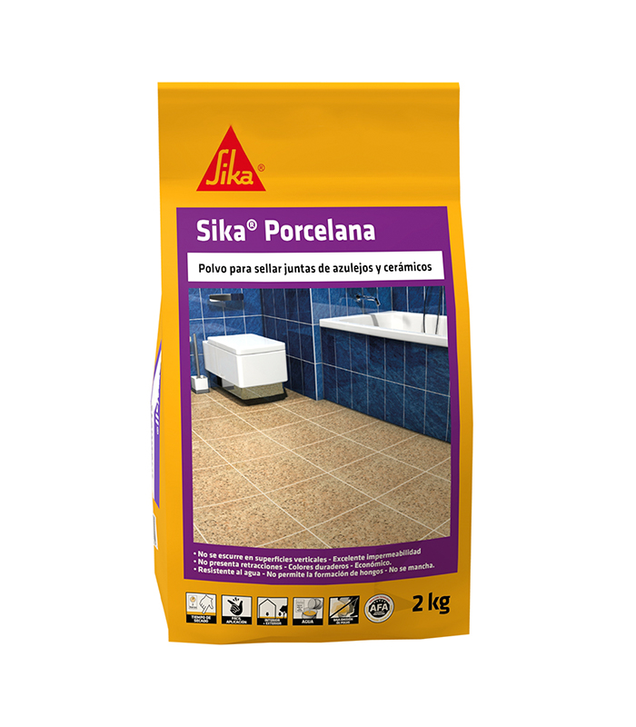 SIKA PORCELANA BLANCA 2KG