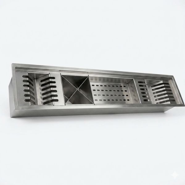 FREGADERO TREN 7817 SATINADO (78X17X135) SS