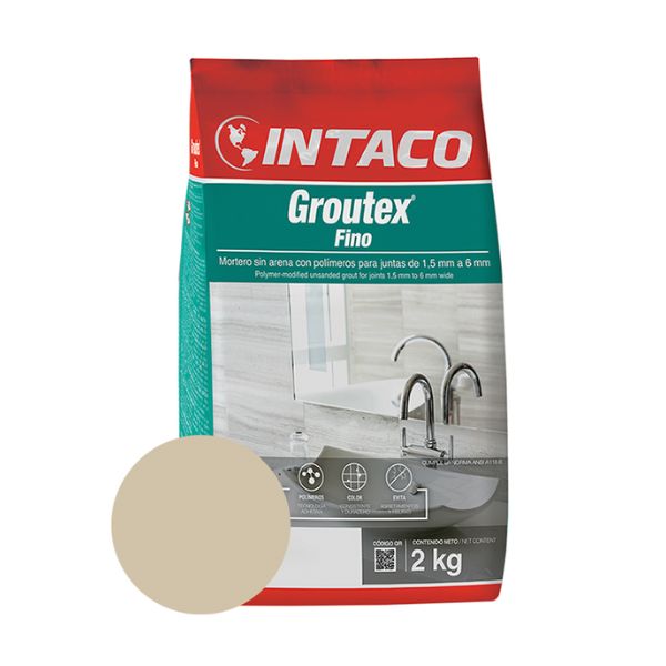 INT GROUTEX FINO CREMA 2KG