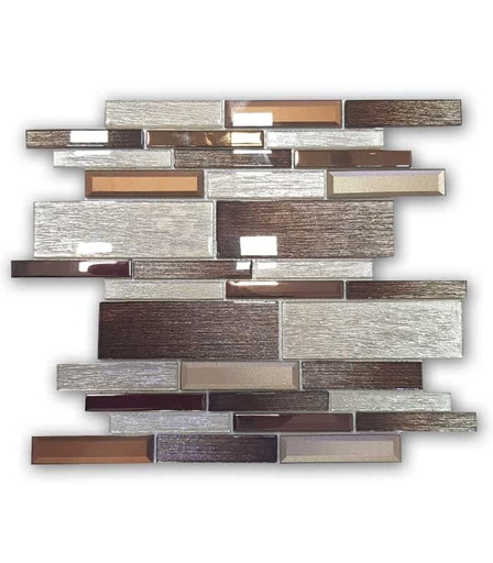 [MOSTREGWK3328] MOSAICO N ATLANTIS BROWN GWK3328  1 UND