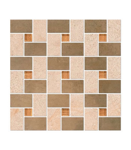 [MOSGRAMAL2727PORC] MOSAICO  MALIBU  PORCELANATO