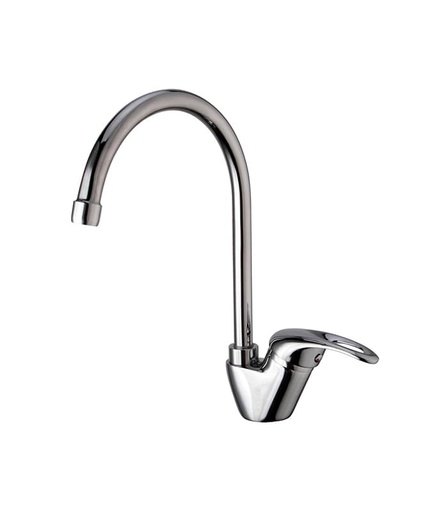 [SG0081553061CW] BELFORT MONOMANDO ALTO PARA COCINA CROMO