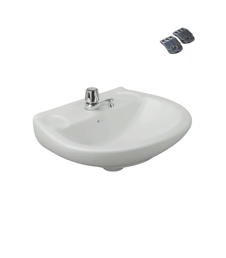 [LAVAFVROMBON] LAVATORIO FV ROMA PREMARCADO BONE (E214-BO)