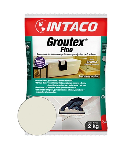 [GROINTMARF] INT GROUTEX FINO MARFIL 2KG