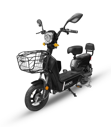 [MOTOELECTNG] MOTOCICLETA ELECTRICA VANTEC ECORIDE NEGRO ST-15 350W