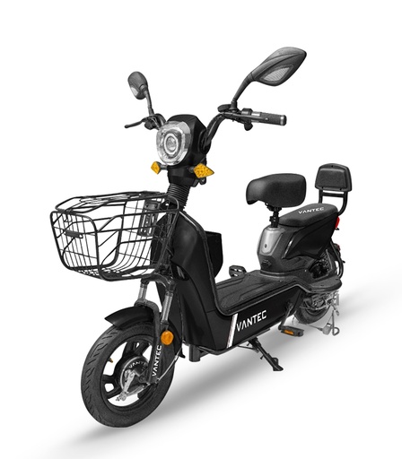 [MOTOELECTECONG] MOTOCICLETA ELECTRICA VANTEC ECORIDE NEGRO ST-15 500W